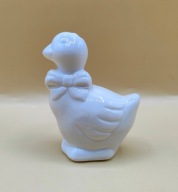 Vintage solniczka fajna KACZUSZKA porcelanowa figu