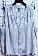 H M BB - DELIKATNA, ZWIEWNA I PRZEWIEWNA BLUZECZKA r: 52