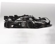 Wall Art Ferrari 499P Le Mans