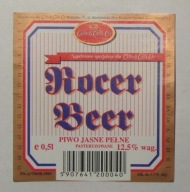STARA ETYKIETA PIWO ROCER BROWAR LWÓWEK ŚLĄSKI DLA CELLO & CELLI WODZISŁAW