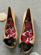 Melissa baleriny Vivienne Westwood Anglomania brąz serce Space Love 37