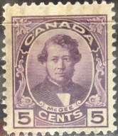 Kanada stary znaczek (1/10