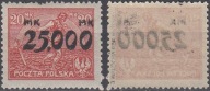 169 ll** matowoczerwony , pap. v , ZG 12 1/2 , gw.+opis Jerzy Walocha
