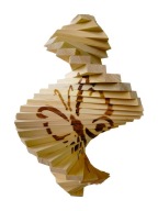 Świderek kręciołek wiatrak ozdoba ogrodowa 60cm