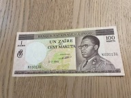 Kongo - 100 makuta - rzadki