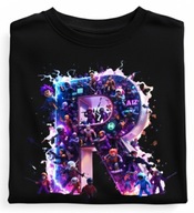 Koszulka dziecięca Roblox R czarna wiek 9-11 lat 134-146 prezent