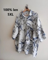 Lniana koszula Delux Skagen len plus size 5XL