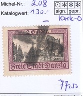 1924 Wolne Miasto Gdańsk widoki Gdańska Fi 202