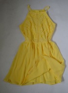 T28 NEW LOOK Sukienka Zwiewna żółta 146cm 11lat NOWA