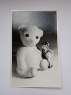 Maskotka, pluszak - MIŚ, MISIU - zdjęcie starej zabawki