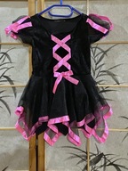 sukienka wiedźmy kostium na Halloween lub karnawał 5-6 lat