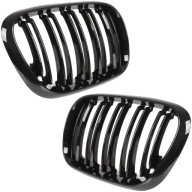 GRILL NERKI Czarny Połysk PRZED LIFT do BMW X5 E53 99-03 2 ŻEBRA