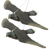 2X JASTRZĄB W LOCIE ODSTRASZACZ PTAKÓW SZPAKÓW GOŁĘBI NA BALKON DO OGRODU