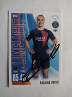 Karta topps autograf PSG Paulina Dudek Champions League Limelight