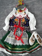 Strój krakowski MAJA nr.kat.6,rozm 116-122 ,6-7 lat