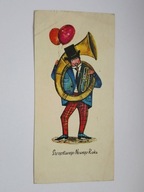 Szczęśliwego Nowego Roku - Bohdan Wróblewski - pocztówka z lat 70-tych