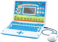 LAPTOP EDUKACYJNY KINDERPLAY DO NAUKI LITEREK LICZENIA 120 funkcji