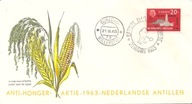 ANTYLE HOLENDERSKIE NEDERLANDSE ANTILLEN -koperta FDC -1963 rok