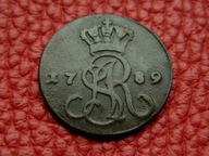 STANISŁAW AUGUST PONIATOWSKI - grosz 1789 E.B.