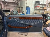 DREWNO BOCZKA LEWE PRAWE DEKOR DREWNO AMG MERCEDES SEC C126 W126 126 UNIKAT