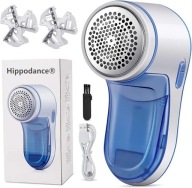 Golarka Do Tkanin Usuwacz Kłaczków i Zmechaceń 2 Zapasowe Ostrza Niebieska