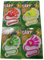 Łapka przylepka GIANT, gniotek klejący, lepka zabawka lepkie łapki - 4szt.