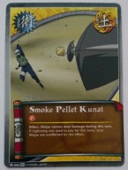 Karta Naruto CCG Jutsu Smoke Pellet Kunai - J-868