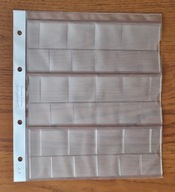 Lindner (Karat K7) - 3x strony/karty na monety o średnicy od 17 - 25mm