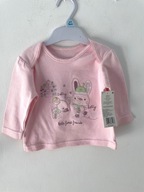 F&F--HELLO KITTY--- BAWEŁNIANA BLUZKA-- 3-6 M--68-- NOWA