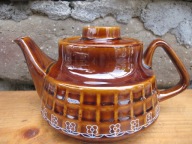 Dzbanek IMBRYK Kawa/Herbata_ SYLWIA KRATKA _Porcelit PRUSZKÓW PRL