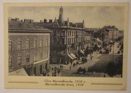 WARSZAWA. Ulica Marszałkowska, 1930 r. Marszałkowska Street, 1930 - REPRINT