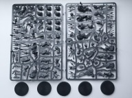 Wh40k - Chaos Space Marines Terminators - 5 Modeli - Wypraski