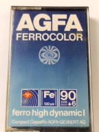 AGFA FERROCOLOR 90+6 Kaseta magnetofonowa
