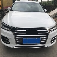 GRILL ŚRODKOWY CHROM LISTWY 11szt Audi Q3 2016