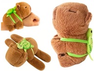 KAPIBARA NA RĘKĘ OPASKA MASKOTKA ZWIERZĄTKO PLUSZAK KAPIBARA DLA DZIECI