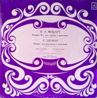 W. A. Mozart - Koncert na wiolonczelę z orkiestrą, a-moll, KV 129 EX LP