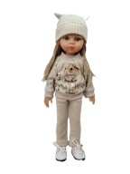 Ubranko dres dla lalki Paola Reina Amigas 32cm dres 3w1 zajączek