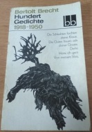 Hundert Gedichte 1918-1950 Bertolt Brecht