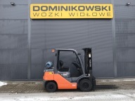 WÓZEK WIDŁOWY TOYOTA 02-8FGF25 2020R. LPG TRIPLEX WYNAJEM SPRZEDAŻ SERWIS