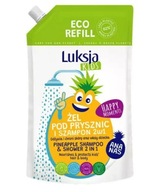 Luksja Kids / Żel pod prysznic i szampon 2w1 / Ananas 500ml