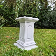 Kolumna Postument 40 cm Waga 25 kg 24x24 cm Solidna, Malowana na szaro