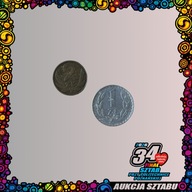 Dwie monety z 1977 roku - 1 zł i 2 zł - Aukcje 34. Finał WOŚP