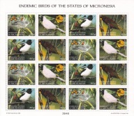 Mikronezja 1998 ** cena 39,90 zł kat.25€ - ptaki