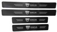 Naklejki ochronne na progi DACIA CARBON