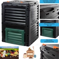 DUŻY Kompostownik D&S Vertriebs 300L Odporny na warunki - ZDROWY NAWÓZ