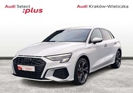 Audi A3 Sportback Salon Polska Gwarancja 10-2029 S-Line Aktywny tempomat K