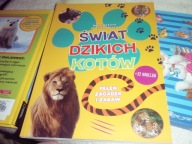 Świat dzikich kotów. Pełen zagadek i zabaw Małgorzata Zdziechowska