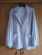 Damska szara marynarka z lampasami na rękawach XL/XXL