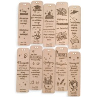 Zakładka do książki DZIEŃ NAUCZYCIELA / Zakończenie roku | 10 WZORÓW