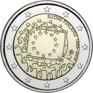 Finlandia 2015, 2 euro okolicznościowe - Flaga Europy - mennicza